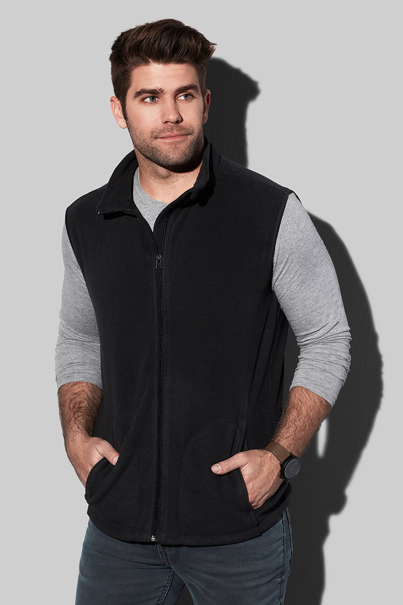 Fleece Vest - Fleece vest for men model 1