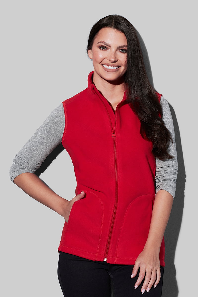 Fleece Vest - Fleece vest for women model 1